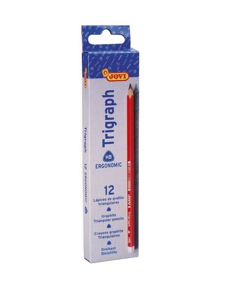 LAPIZ JOVI TRIGRAPH - HB - Pack de 12 unidades