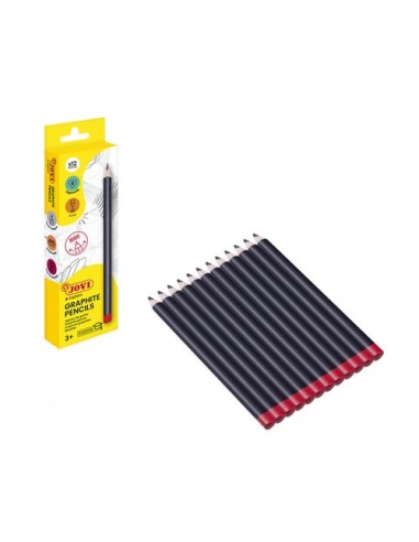 LAPIZ JOVI TRIGRAPH MAXI - B - Pack de 12 unidades