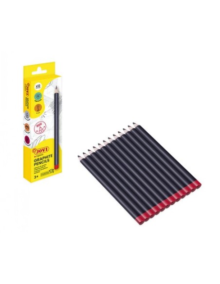 LAPIZ JOVI TRIGRAPH MAXI - B - Pack de 12 unidades