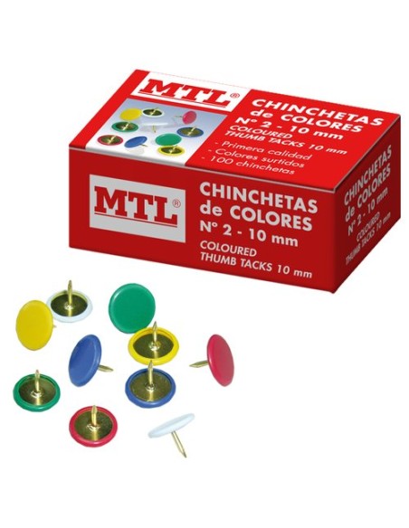 CHINCHETA DOHE COLORES SURT. Cj.100