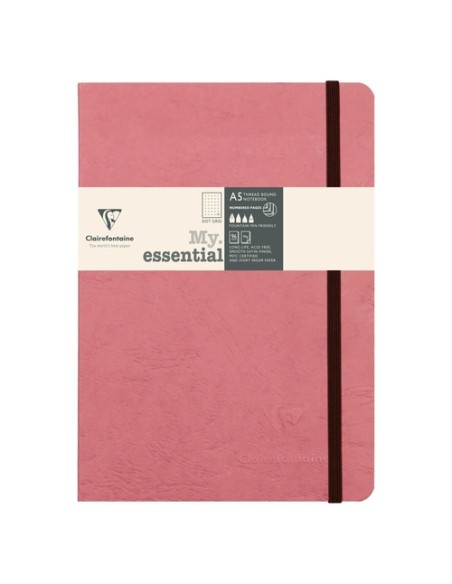 CUADERNO CF. COSIDO A5 96h DOT ROSA - Pack de 5 unidades