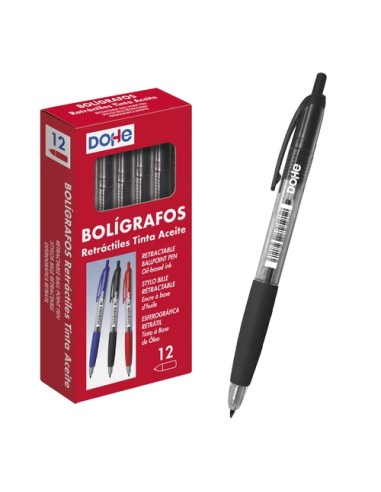 BOLIG. DOHE RT. 1.0 NEGRO - Pack de 12 unidades