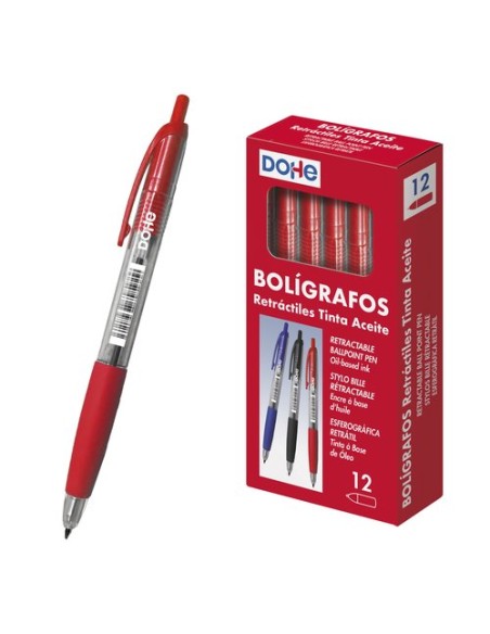 BOLIG. DOHE RT. 1.0 ROJO - Pack de 12 unidades