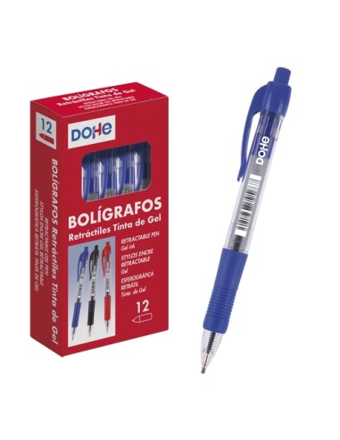 ROLLER DOHE RT. GEL AZUL - Pack de 12 unidades