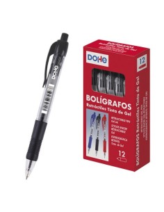 ROLLER DOHE RT. GEL NEGRO - Pack de 12 unidades