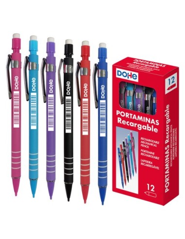 PORTAMINAS DOHE GRIP CAJA 12
