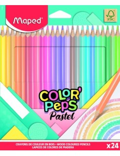 LAPICES COLOR MAPED COLOR PEPS  est.24