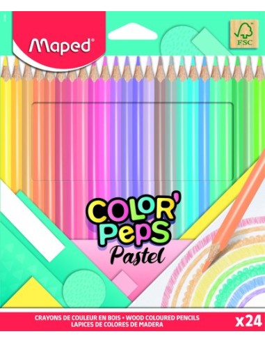 LAPICES COLOR MAPED COLOR PEPS  est.24