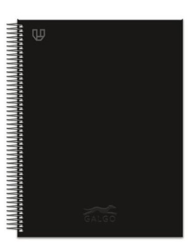 BLOC GALGO A5+ 100h 100g CD.5 NEGRO - Pack de 5 unidades