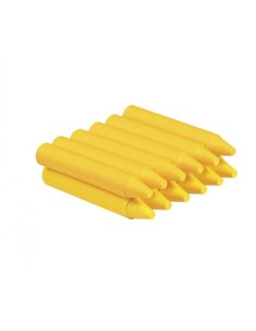 JOVI CERAS WAX CRAYONS JUMBO GRUESAS UNICOLOR CAJA DE 12 AMARILLO
