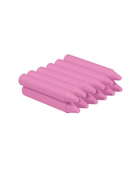 JOVI CERAS WAX CRAYONS JUMBO GRUESAS UNICOLOR CAJA DE 12 ROSA