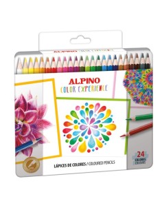 LAPICES COLOR ALPINO EXPERI. est.MET.24