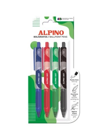 BOLIG.ALPINO DOT UNICOLOR COL.SURT.B/4