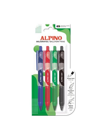BOLIG.ALPINO DOT UNICOLOR COL.SURT.B/4