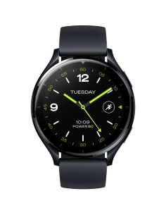 Watch 2 3,63 cm (1.43") AMOLED 46 mm Digital 466 x 466 Pixeles Pantalla táctil Negro Wifi GPS (satélite)