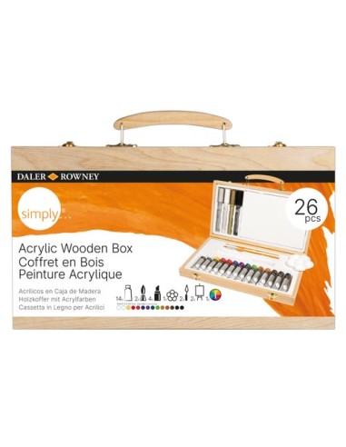 PINTURA DALER ROWNEY SIMPLY CAJA 26