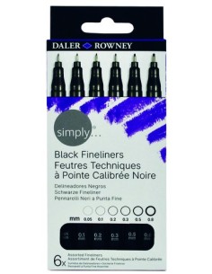 ROTUL.DALER ROWNEY FINELINER EST.6