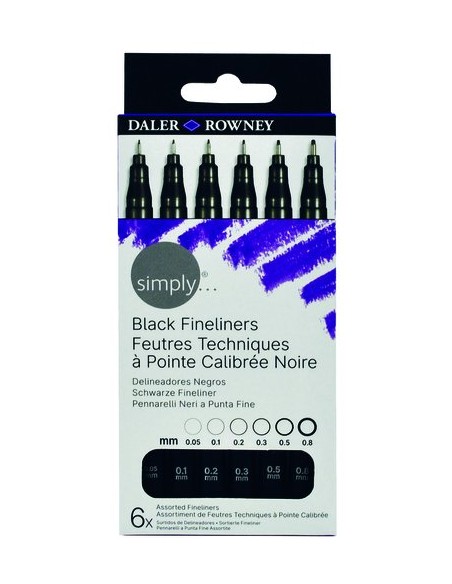 ROTUL.DALER ROWNEY FINELINER EST.6