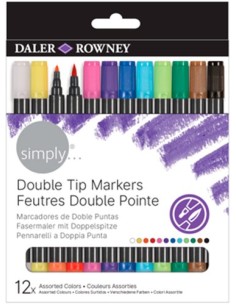 ROTUL.DALER ROWNEY DOBLE PUNTA EST.12