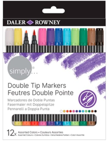 ROTUL.DALER ROWNEY DOBLE PUNTA EST.12