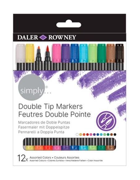 ROTUL.DALER ROWNEY DOBLE PUNTA EST.12