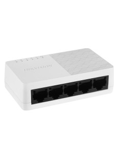 DS-3E0505D-O switch Gigabit Ethernet (10/100/1000) Negro, Blanco
