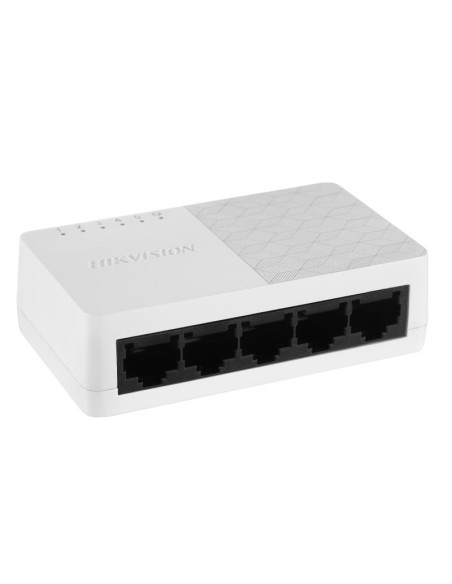 DS-3E0505D-O switch Gigabit Ethernet (10/100/1000) Negro, Blanco