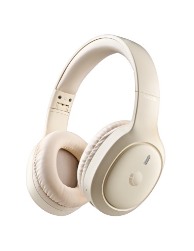 Artica Tempest Beige Auriculares Inalámbrico y alámbrico Diadema Llamadas/Música USB Tipo C Bluetooth