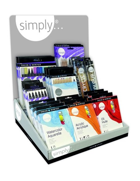 EXPOSITOR DALER ROWNEY SIMPLY SURT.25