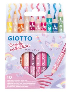 LAPICES COLOR GIOTTO CANDY DUO E/10