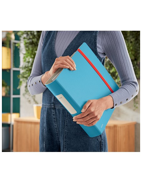 10380061 carpeta de cartón A4 Azul