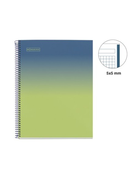 BLOC MR GRADIENT NB-1 A4 80h CD.5 LIMON