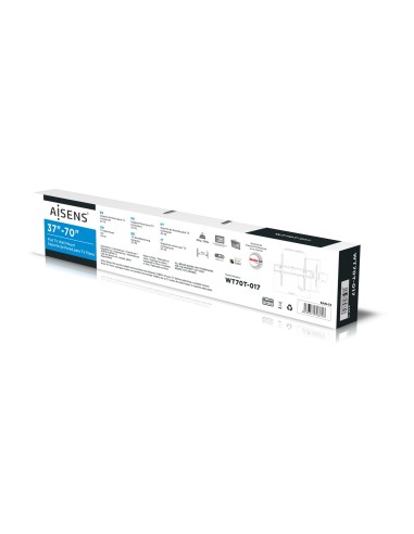 WT70T-017 soporte para TV 177,8 cm (70") Negro