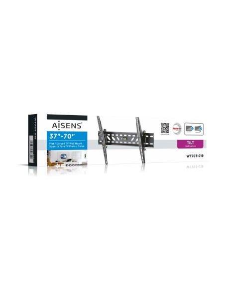 WT70T-019 soporte para TV 177,8 cm (70") Negro