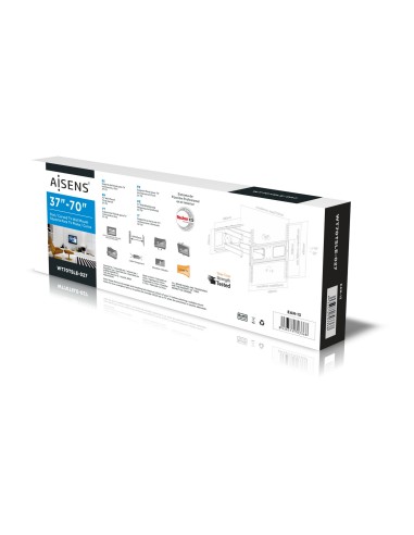 WT70TSLE-027 soporte para TV 177,8 cm (70") Negro