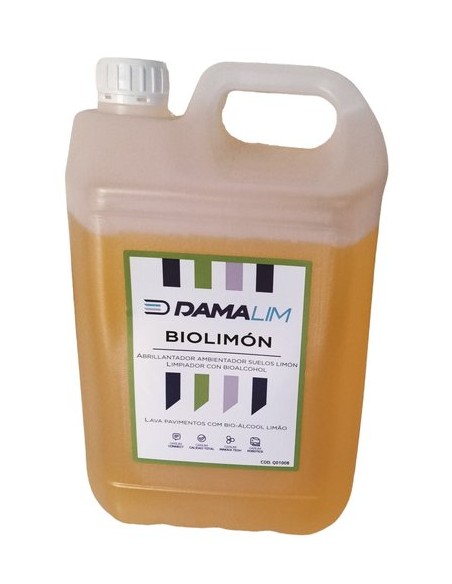 Jabón Suelo Damalin Bio Limón 5 Litros