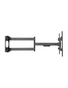 Soporte Pro Giratorio, Inclinable Y Nivelable Para Monitor/tv 50kg De 43-80, Negro 2