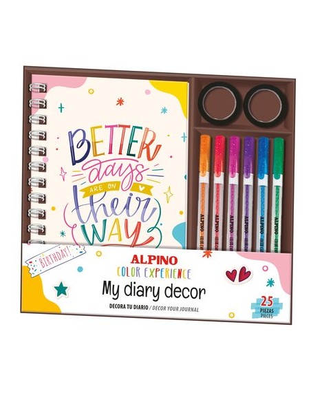 SET ALPINO DECORA TU DIARIO