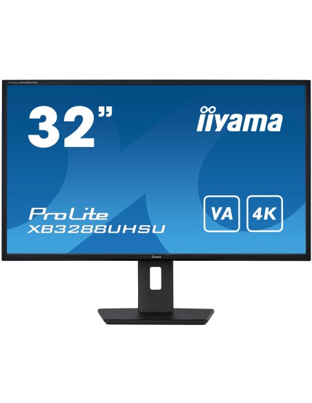 ProLite XB3288UHSU-B5 pantalla para PC 80 cm (31.5") 3840 x 2160 Pixeles 4K Ultra HD LCD Negro