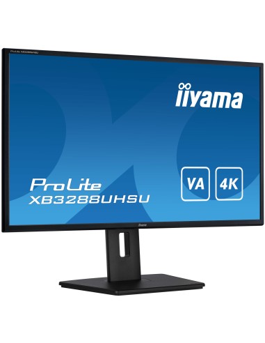 ProLite XB3288UHSU-B5 pantalla para PC 80 cm (31.5") 3840 x 2160 Pixeles 4K Ultra HD LCD Negro
