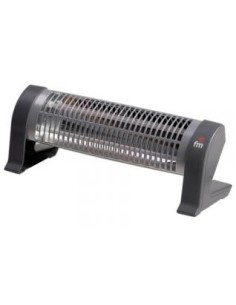 2302-C calefactor eléctrico Calefactor eléctrico de cuarzo Negro, Gris 1200 W