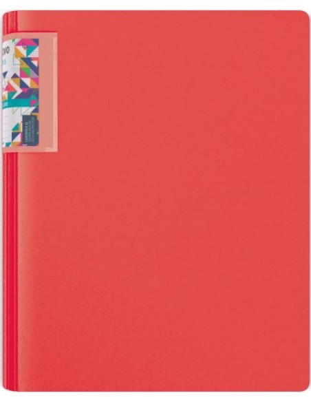 CARPETA A4 4 ANILLAS 40MM FOAM STYLE ROJO