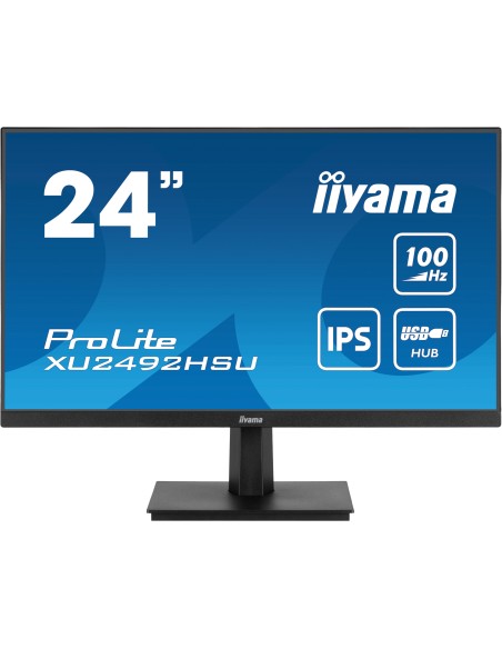 ProLite pantalla para PC 60,5 cm (23.8") 1920 x 1080 Pixeles Full HD LED Negro