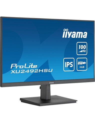 ProLite pantalla para PC 60,5 cm (23.8") 1920 x 1080 Pixeles Full HD LED Negro