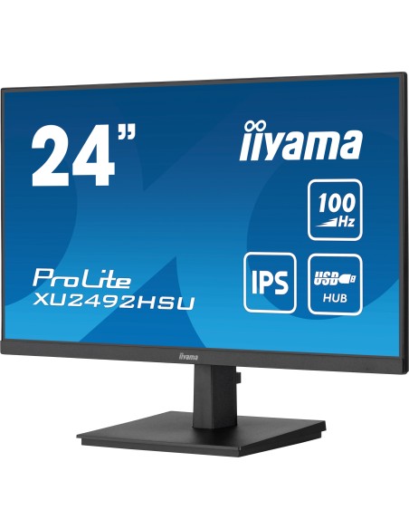 ProLite pantalla para PC 60,5 cm (23.8") 1920 x 1080 Pixeles Full HD LED Negro
