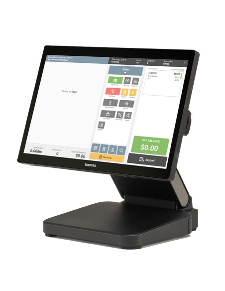 TCX810 i3-1115G4E 2,2 GHz Todo-en-Uno 38,1 cm (15") Pantalla táctil Negro