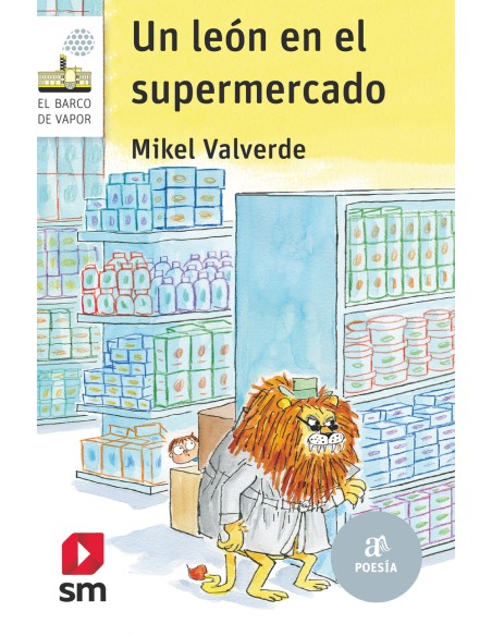 Un leon en el supermercado