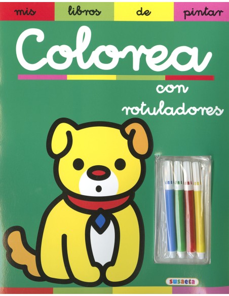 Colorea con rotuladores
