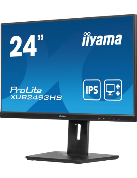 ProLite XUB2493HS-B6 pantalla para PC 60,5 cm (23.8") 1920 x 1080 Pixeles Full HD LED Negro