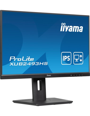 ProLite XUB2493HS-B6 pantalla para PC 60,5 cm (23.8") 1920 x 1080 Pixeles Full HD LED Negro
